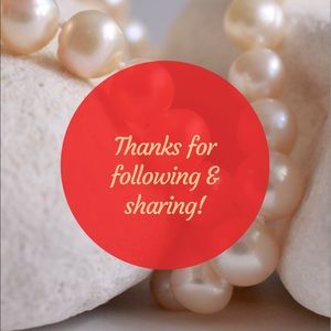 ☺️ Thanks for the share love and follows! ☺️